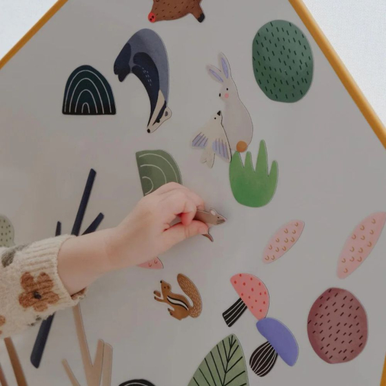 Jeu magnétique animaux forêt Jeu magnétique animaux forêt