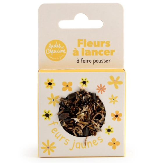 Fleurs Jaunes à lancer