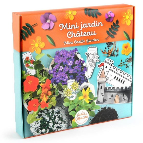 Mini jardin de châteaux à décorer