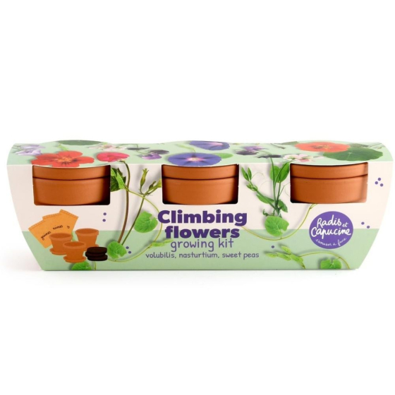 Kit jardinage fleurs grimpants - Trio