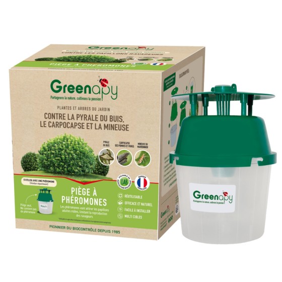 Piège entonnoir : papillons (mineuse, carpocapses)