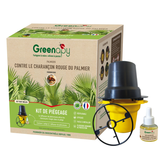 Kit de piégeage Biotop: charançon rouge du palmier