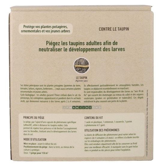 Piège anti-taupin