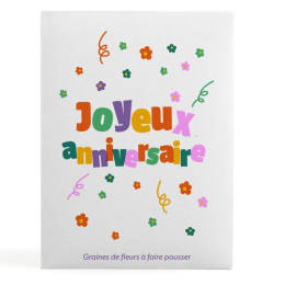 Sachet message - Joyeux anniversaire