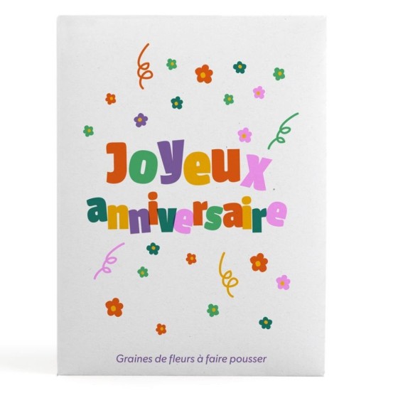 Sachet message - Joyeux anniversaire