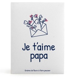 Sachet message - Papa je t'aime