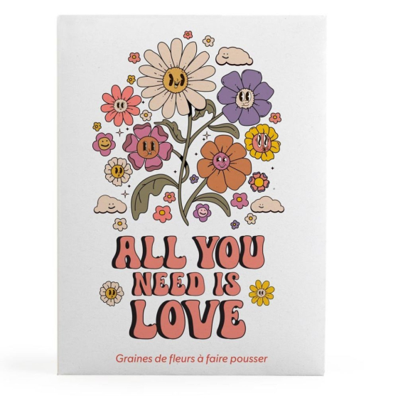 Sachet message - All you need is Love