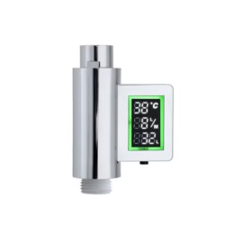 Compteur d'eau de douche : débits, consommations et températures