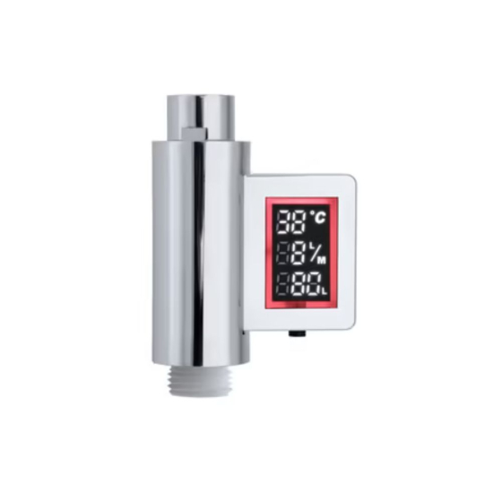 Compteur d'eau de douche : débits, consommations et températures