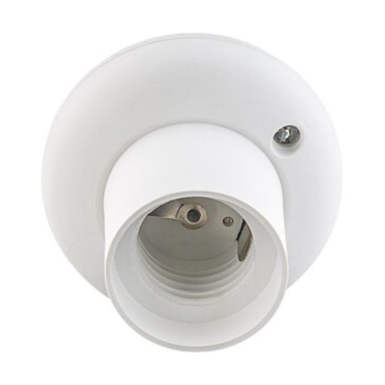 Détecteur de mouvement 360° pour ampoule E27