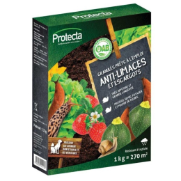 Anti-limaces et escargots – Granulés 1% – 1 kg