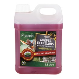 Liquide attractif guêpes-frelons – Concentré 2,5 L