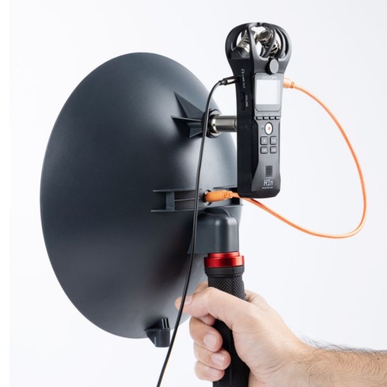 Pack - Microphone parabolique avec interface audio