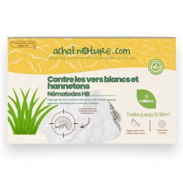 Nématodes HB contre vers blancs et hannetons - 5 millions - 10 m²