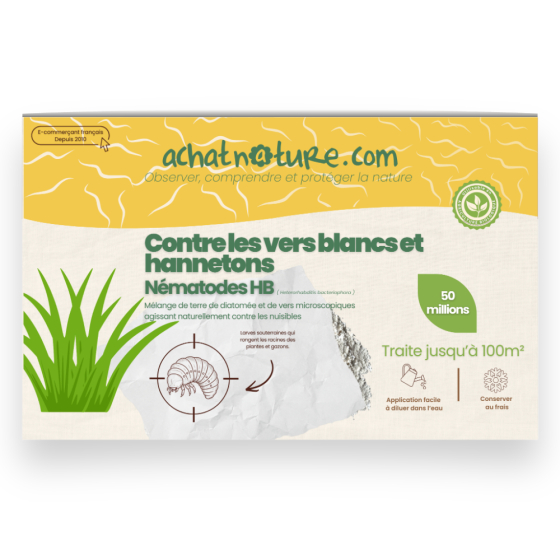 Nématodes HB contre vers blancs et hannetons - 50 millions - 100 m²