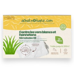 Nématodes HB contre vers blancs et hannetons - 100 millions - 200 m²