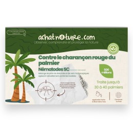 Nématodes SC contre charançon rouge du palmier - 500 millions - 30 à 40 palmiers