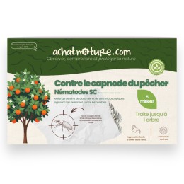 Nématodes SC contre capnode du pêcher - 5 millions - 1 arbres