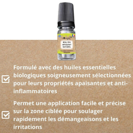 Roll'on apaisant après piqûre aux huiles essentiellles BIO - 5 ML