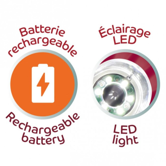 Microscope Vidéo 200-1000X - Eclairage LED