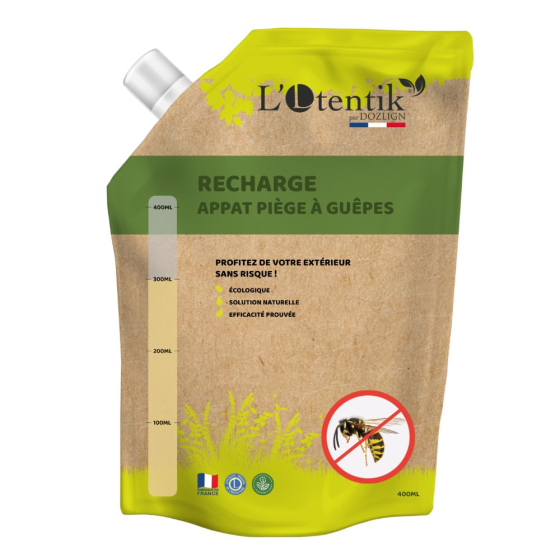 Recharge attractif Piège à guêpes 400 ml