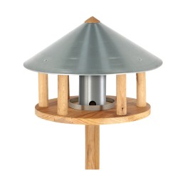 Mangeoire chêne - Toit zinc - Seconde vie