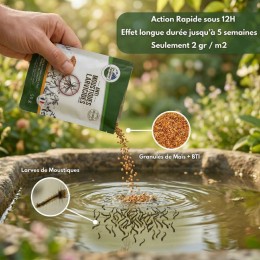 Larvicide anti-moustiques - Pot de 150 g