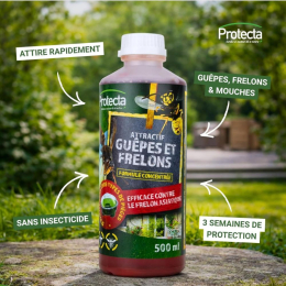 Liquide pour piège guêpes et frelons 500 ml