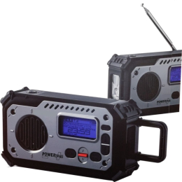  Radio DAB+/ FM Bison - multi-fonctions 7 en 1- Solaire et dynamo