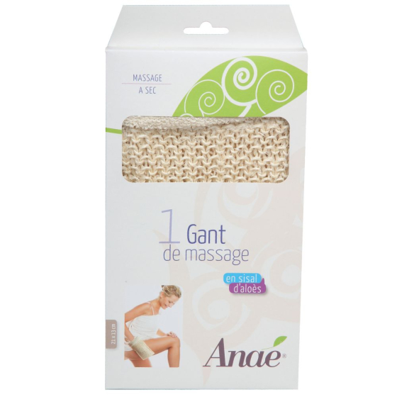 Gant de Massage en Sisal D'Aloes - 13x21 cm