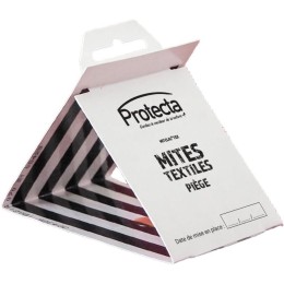 4 pièges de détection de mites textiles