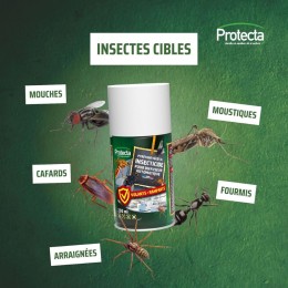 Lot de 4 recharges pour diffuseur d'insecticides