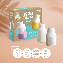 Atelier de créations : 2 vases