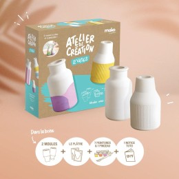 Atelier de créations : 2 vases