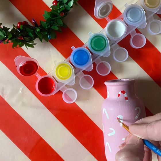 Atelier de créations : 2 vases