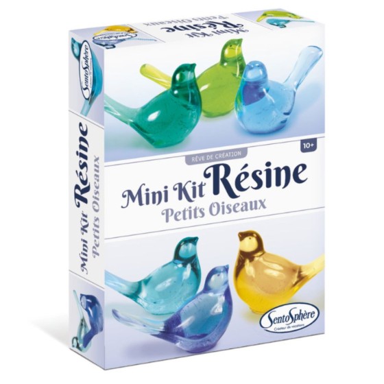 Mini kit résine : petits oiseaux