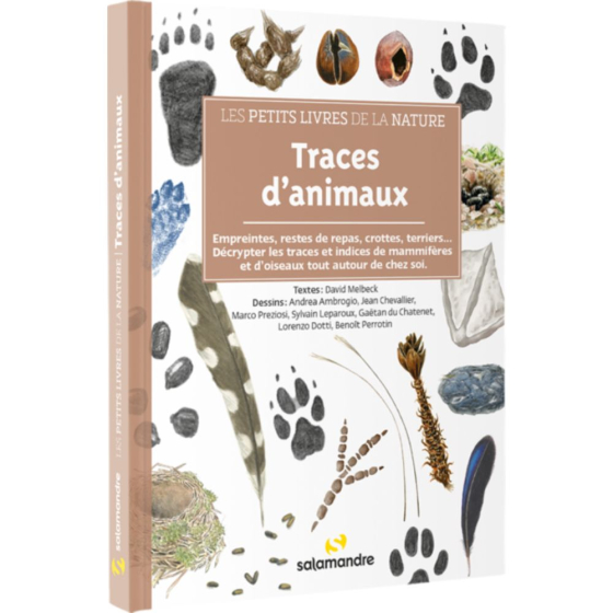 Les petits livres de la nature - Traces d'animaux