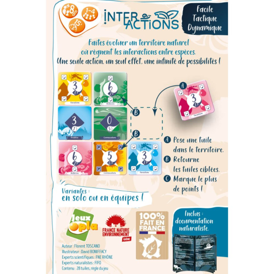 Jeu Nature Intercations