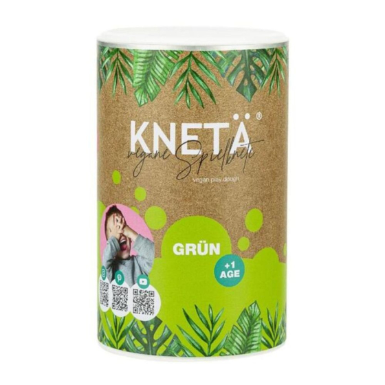 Pâte à modeler végétalienne : pot XXL vert