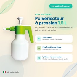 Pulvérisateur à pression pour nématodes
