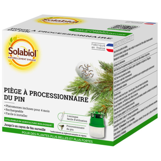 Piège à processionnaire du pin, phéromones incluses
