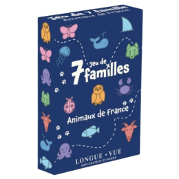 Animaux de France - Jeu de cartes 7 familles