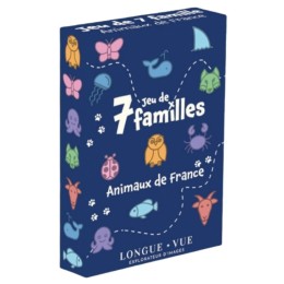 Animaux de France - Jeu de cartes 7 familles