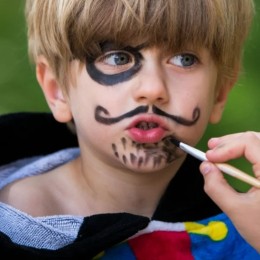 Fard de maquillage enfant à l'eau - Noir