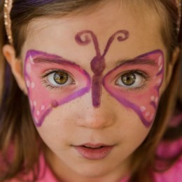 Fard de maquillage enfant à l'eau - Rose