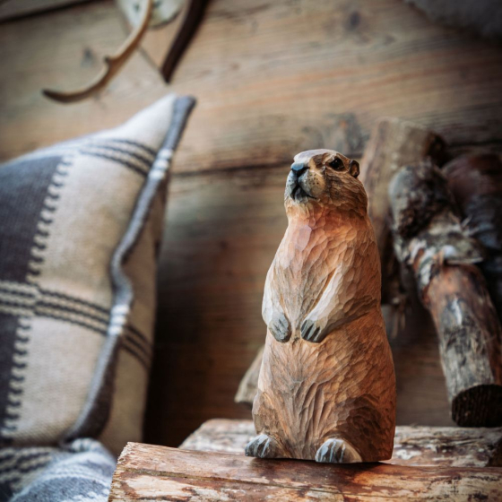 Décoanimal Marmotte des alpes
