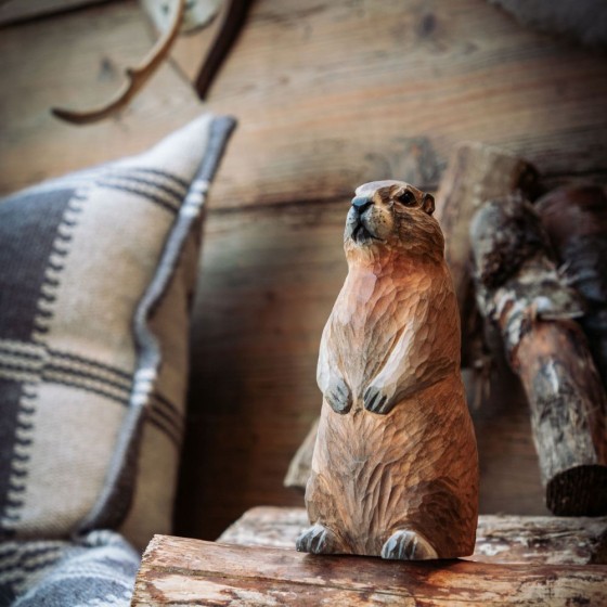 Décoanimal Marmotte des alpes