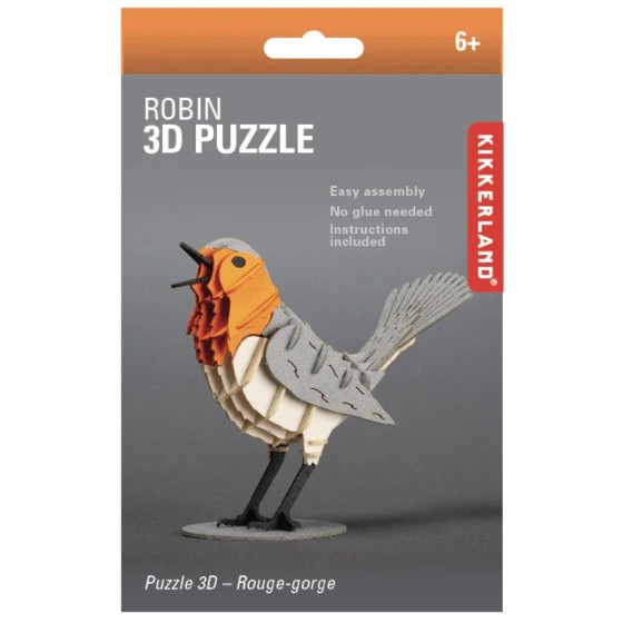 Puzzle 3D Rougegorge