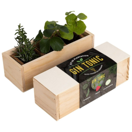 Kit d'Auto-culture Gin Tonic - Romarin, fraise et concombre