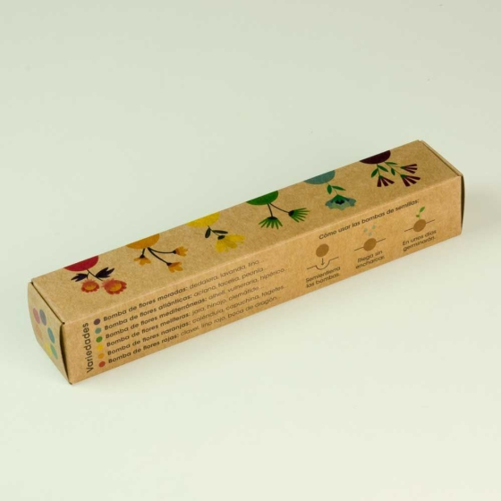 Pack de 6 bombes de graines de fleurs
